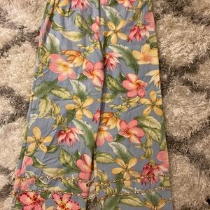 Patchington Floral Silk Wide Leg Pants SP